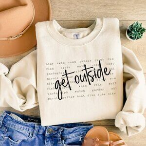 Get Outside Gildan Crewneck Sweater